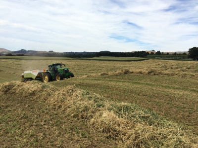 Hay making time - summer